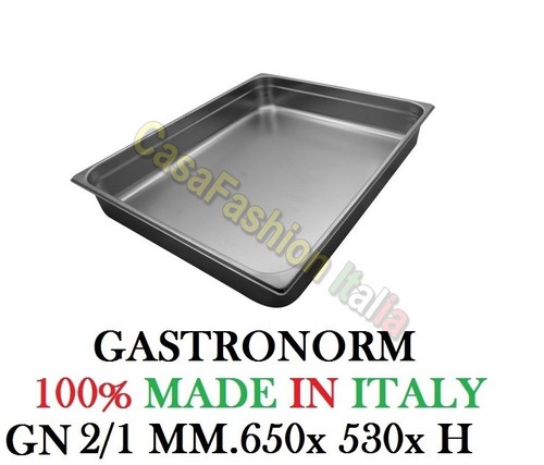 Bacinella inox haccp - gn,
